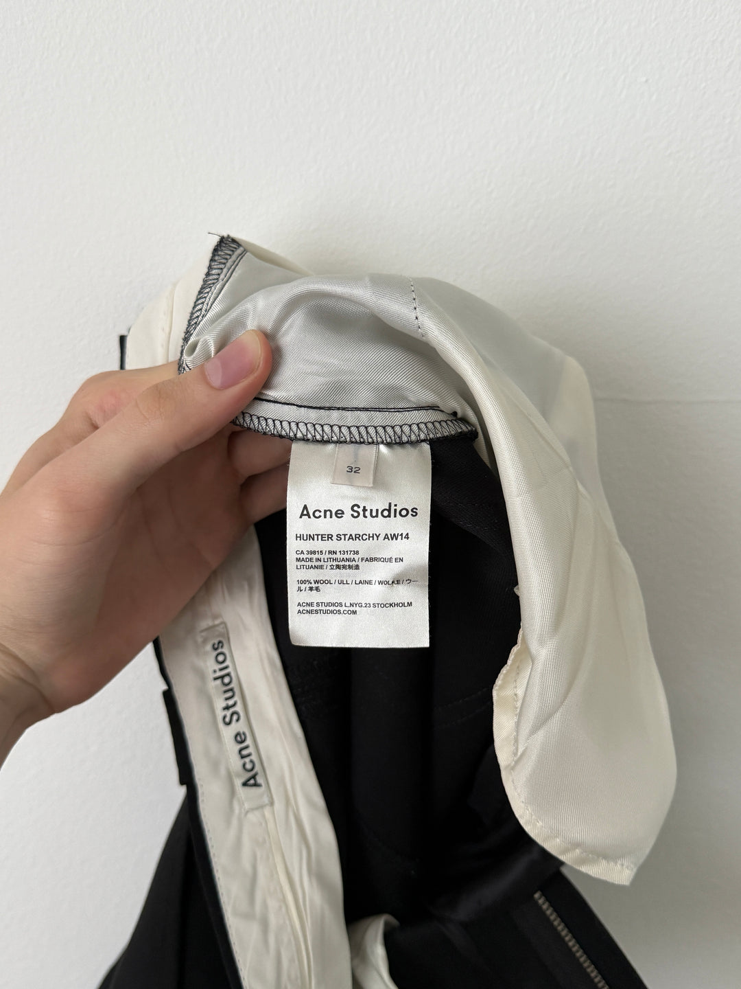 AW14 Hunter Starchy Wide Leg Shorts