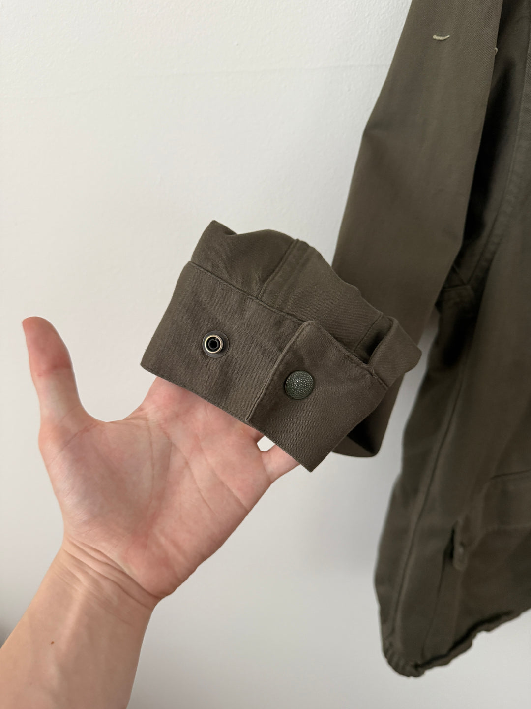 Vintage 1985 French Military Utility Field Jacket