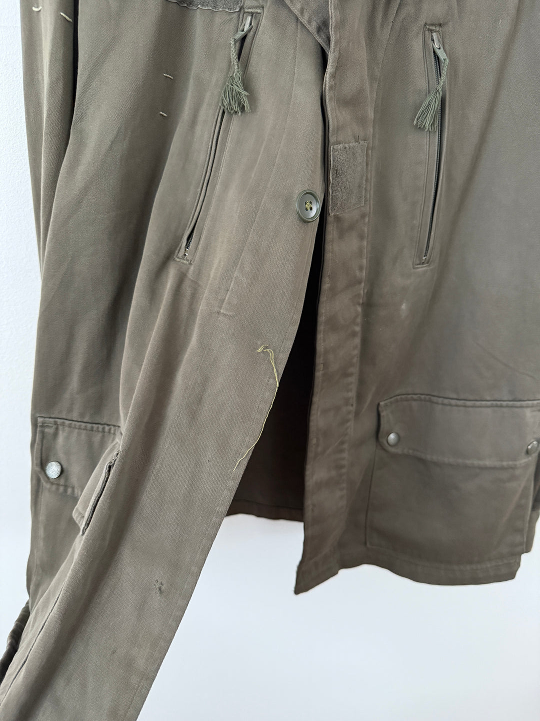 Vintage 1985 French Military Utility Field Jacket