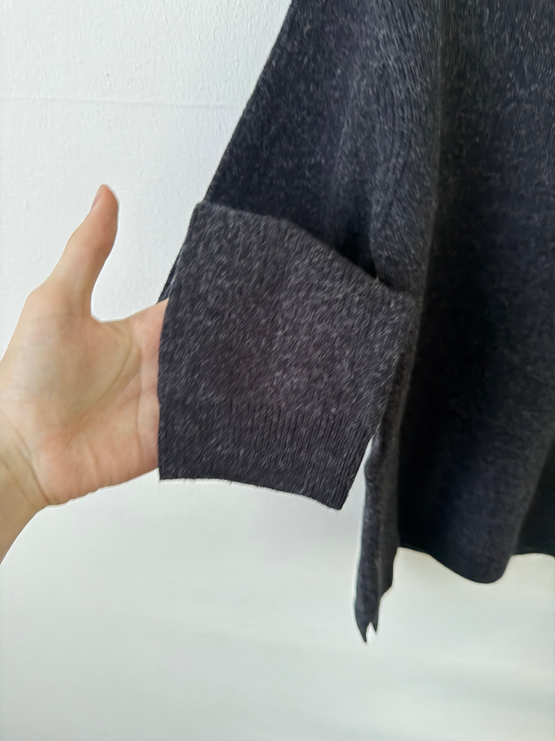 Midas Henley Knit Sweater in Suvin Cotton & Wool