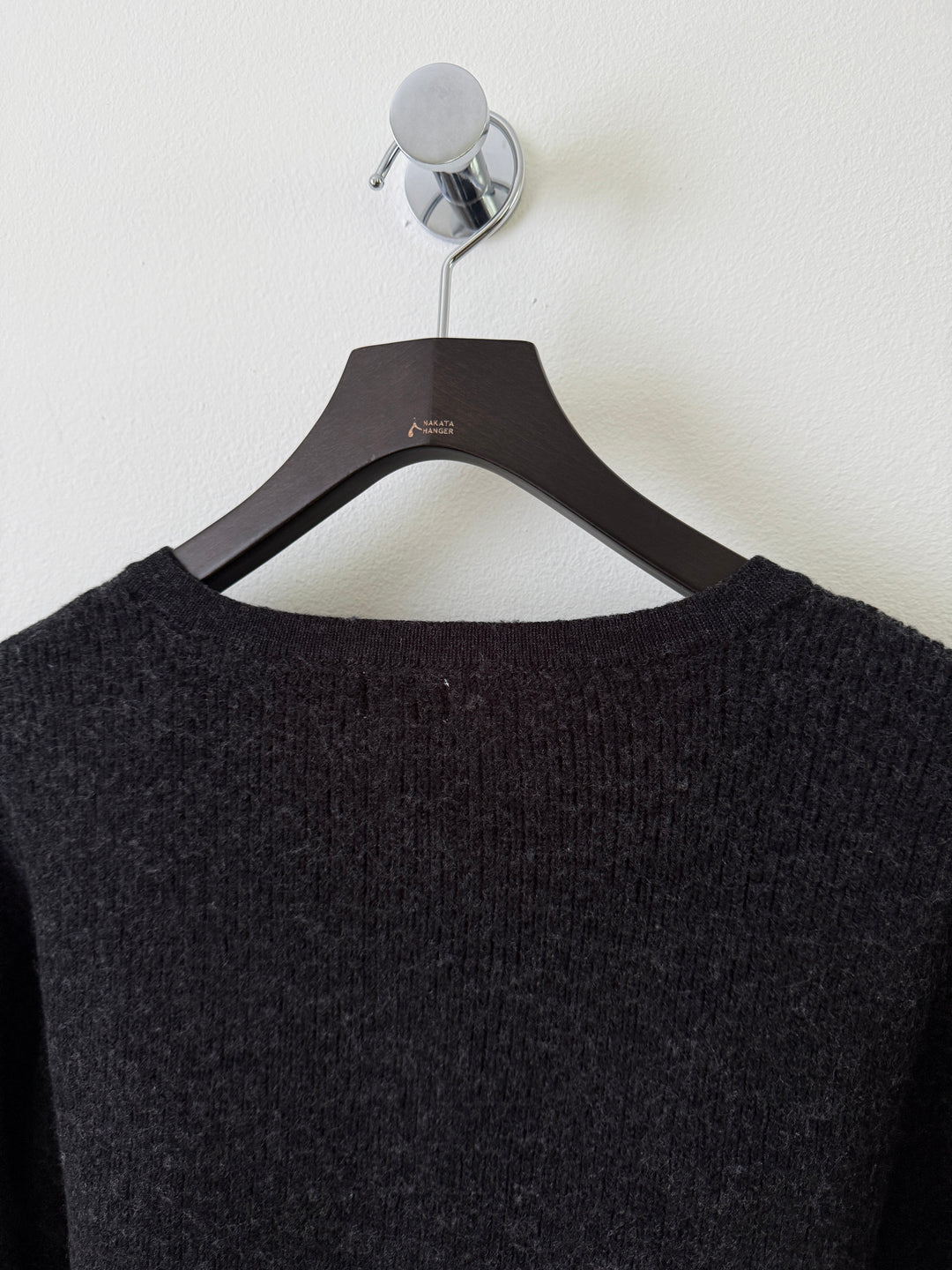 Midas Henley Knit Sweater in Suvin Cotton & Wool
