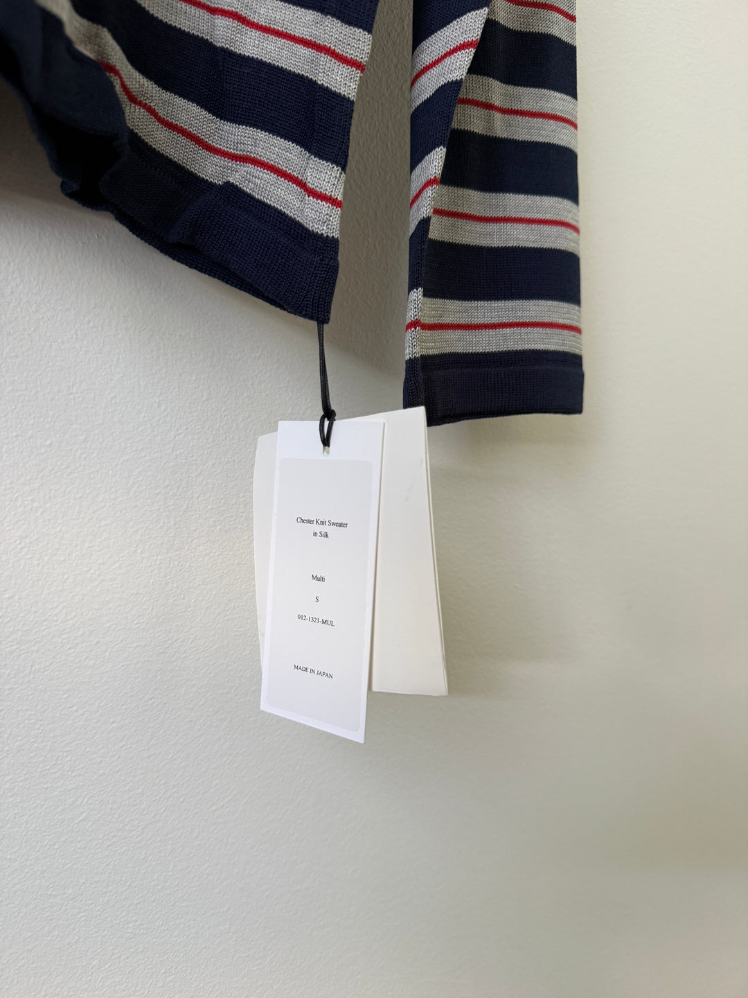 Chester Knit Sweater in Silk