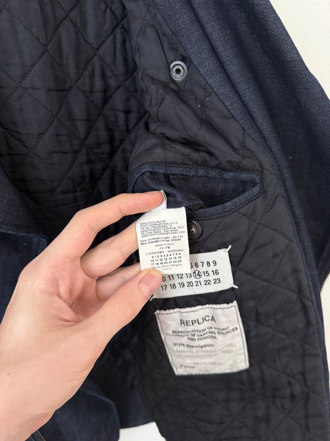 2011 Replica Denim Perfecto Moto Jacket