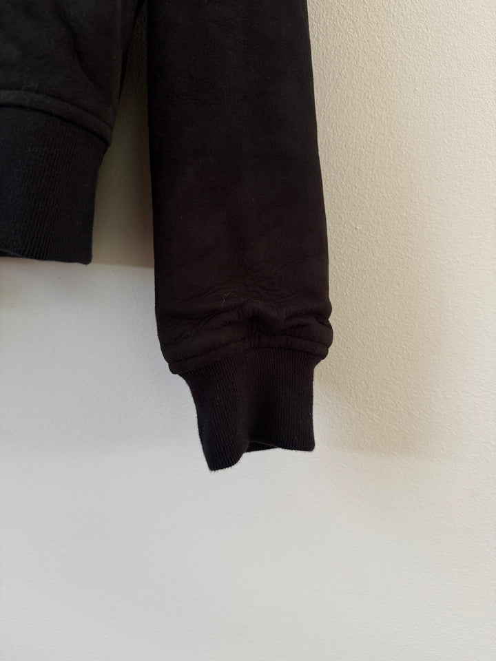Black Suede Bogota II Bomber