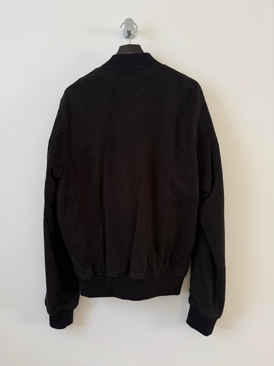 Black Suede Bogota II Bomber