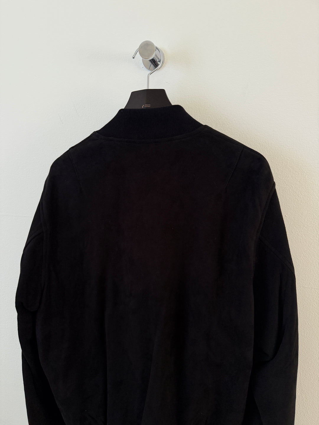 Black Suede Bogota II Bomber