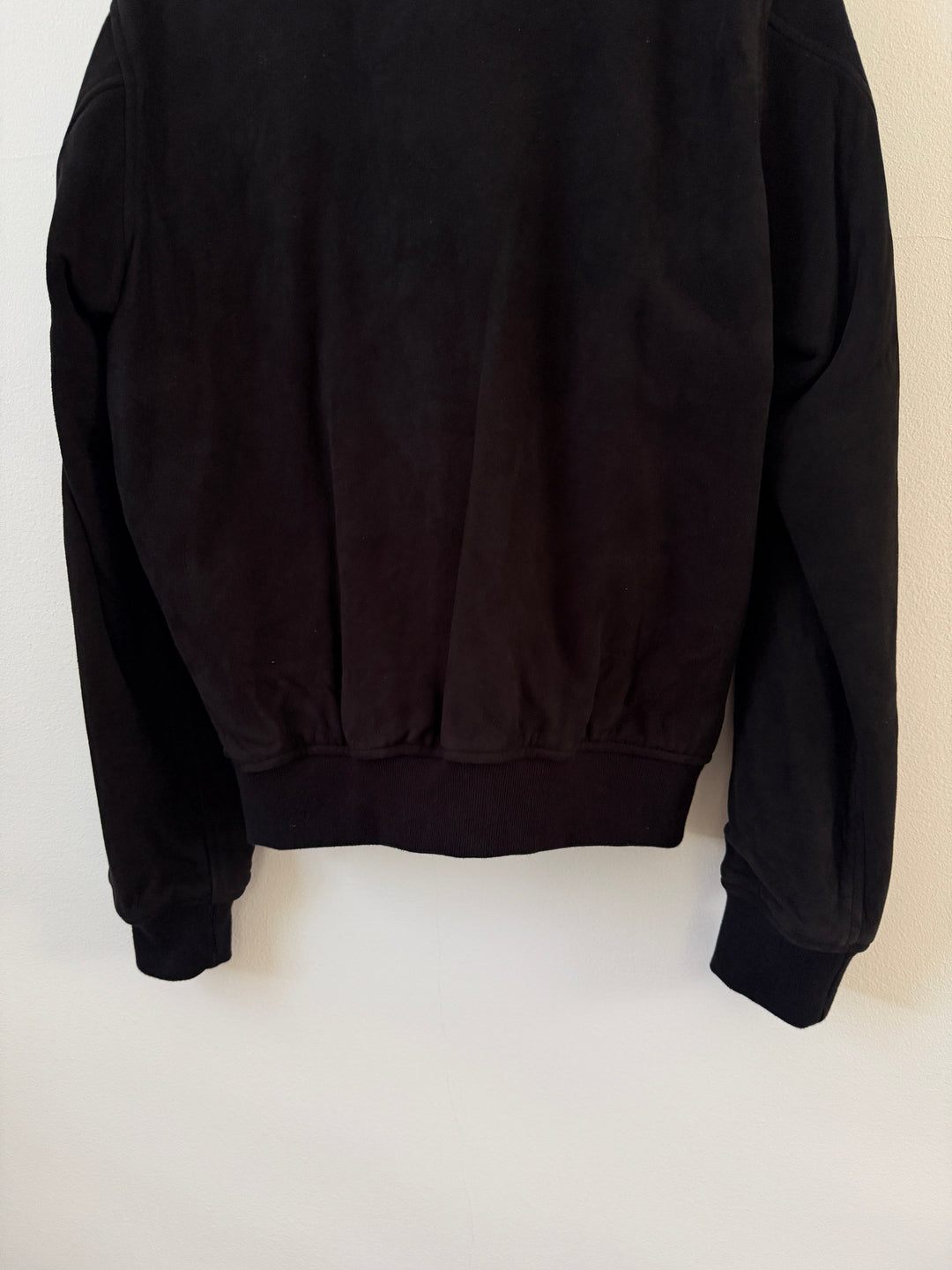 Black Suede Bogota II Bomber