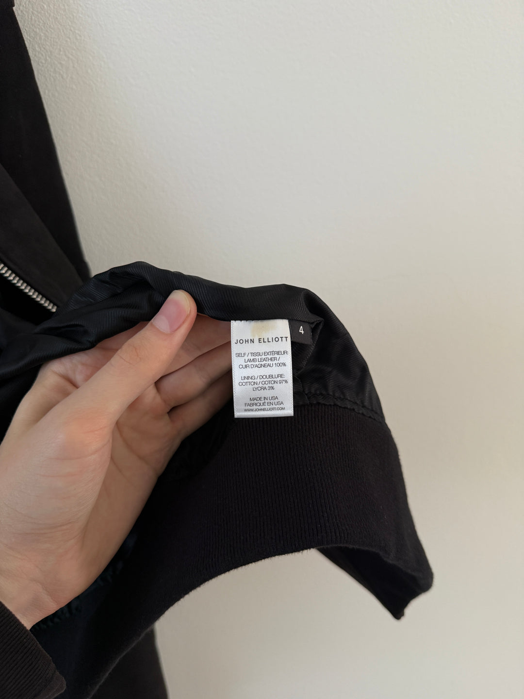 Black Suede Bogota II Bomber