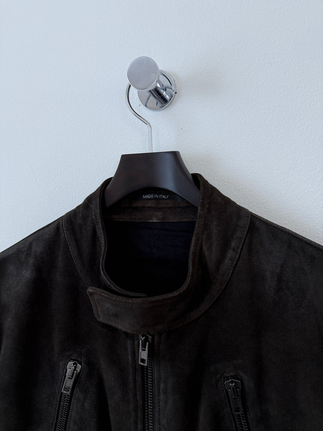 2014 5 Zip Leather Moto Jacket