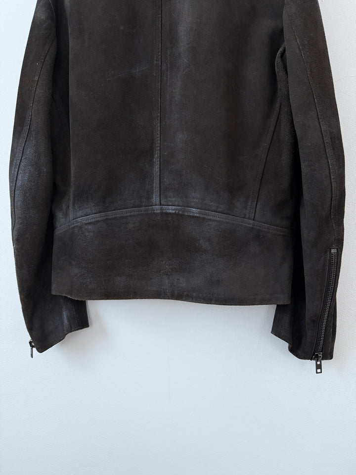 2014 5 Zip Leather Moto Jacket