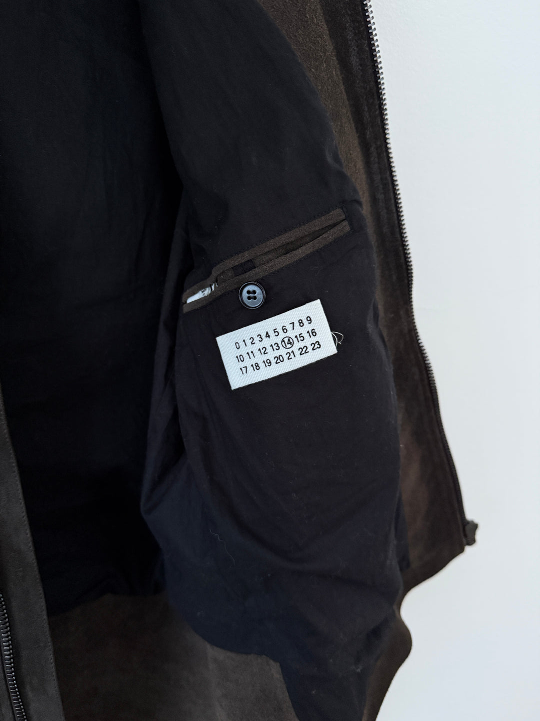 2014 5 Zip Leather Moto Jacket