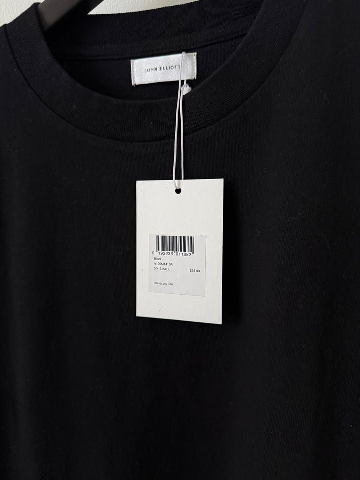 Black University Tee