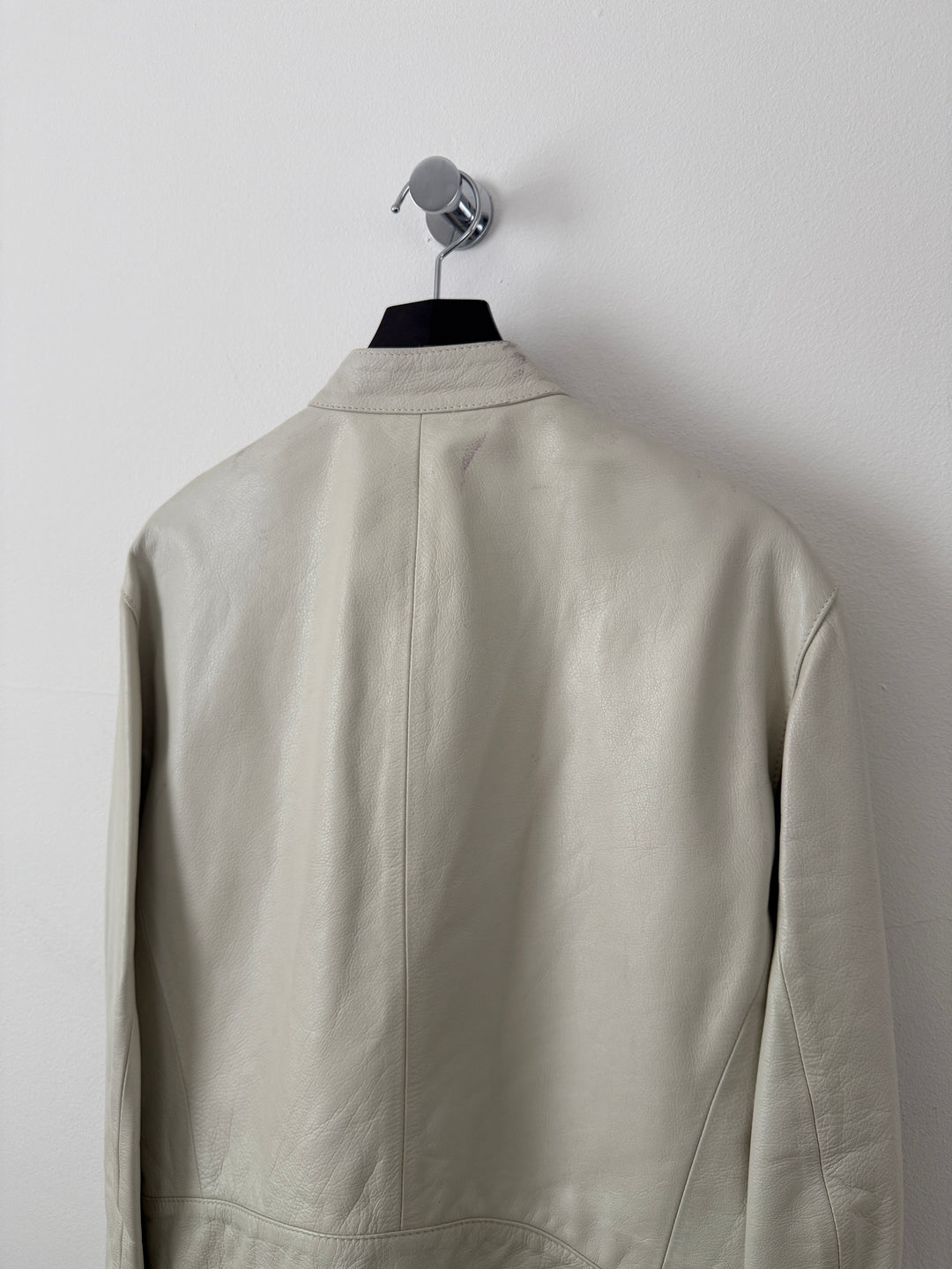 2007 5 Zip Leather Moto Jacket