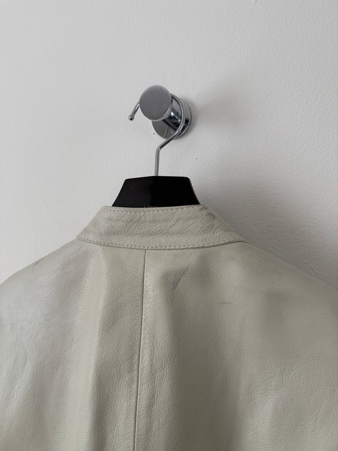 2007 5 Zip Leather Moto Jacket