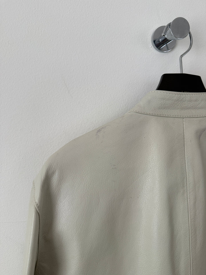 2007 5 Zip Leather Moto Jacket