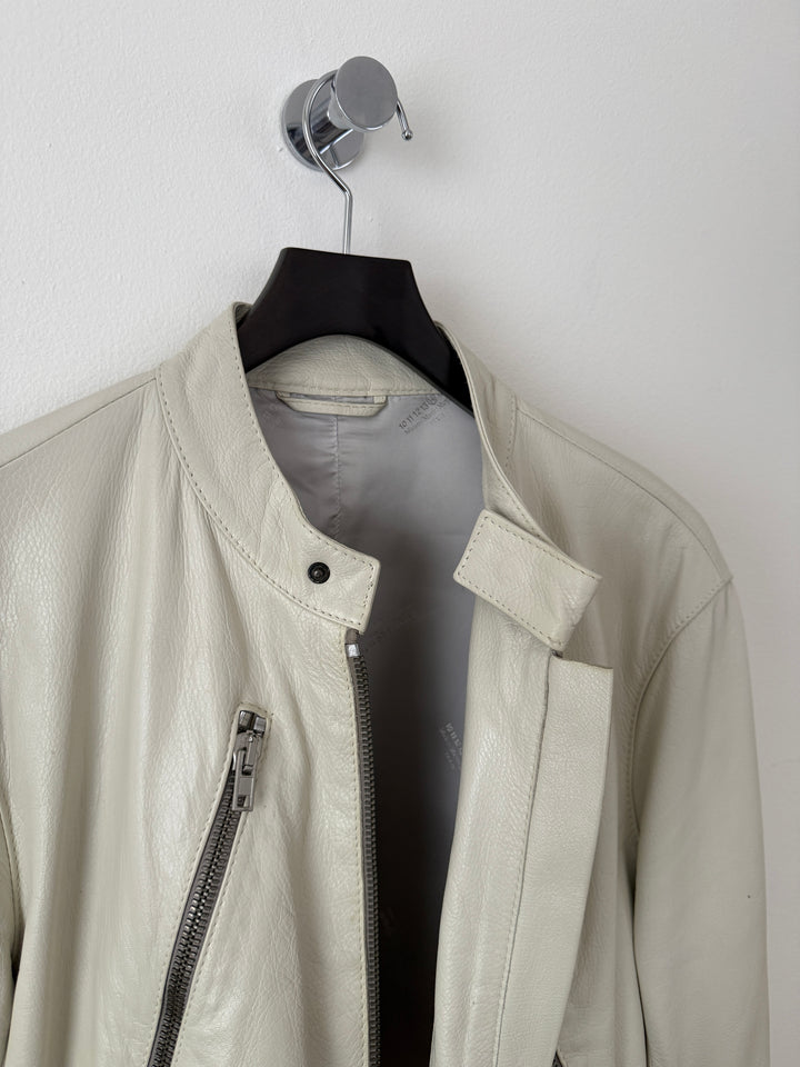 2007 5 Zip Leather Moto Jacket