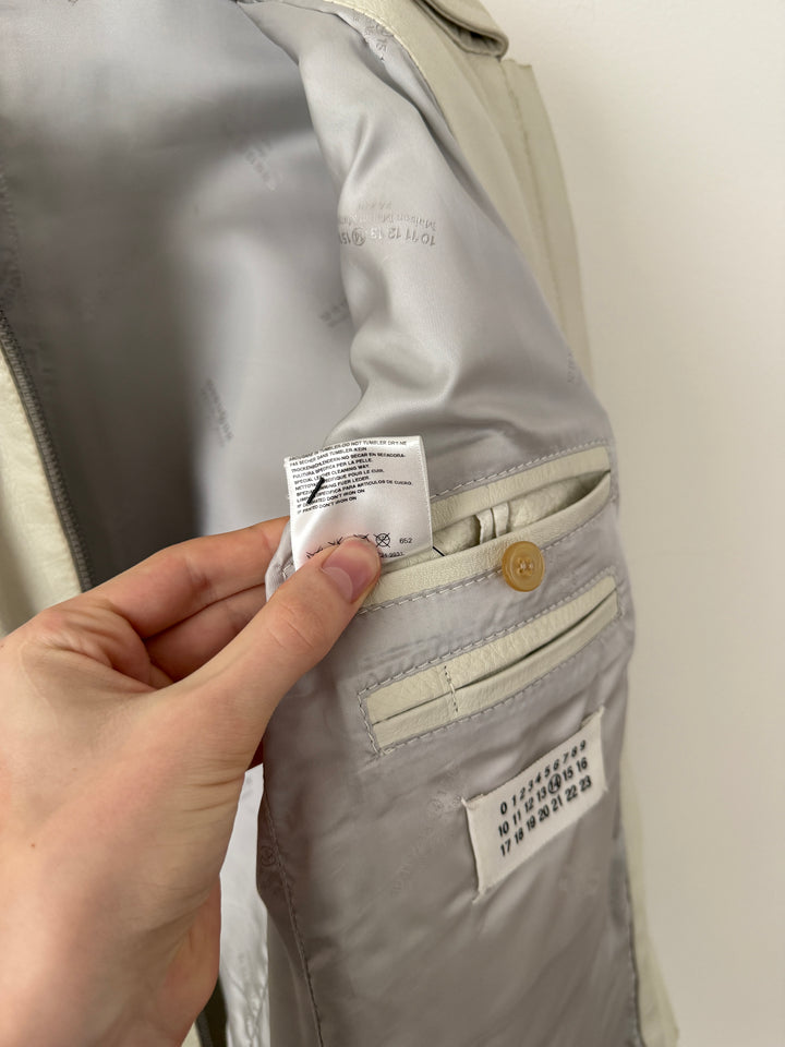 2007 5 Zip Leather Moto Jacket