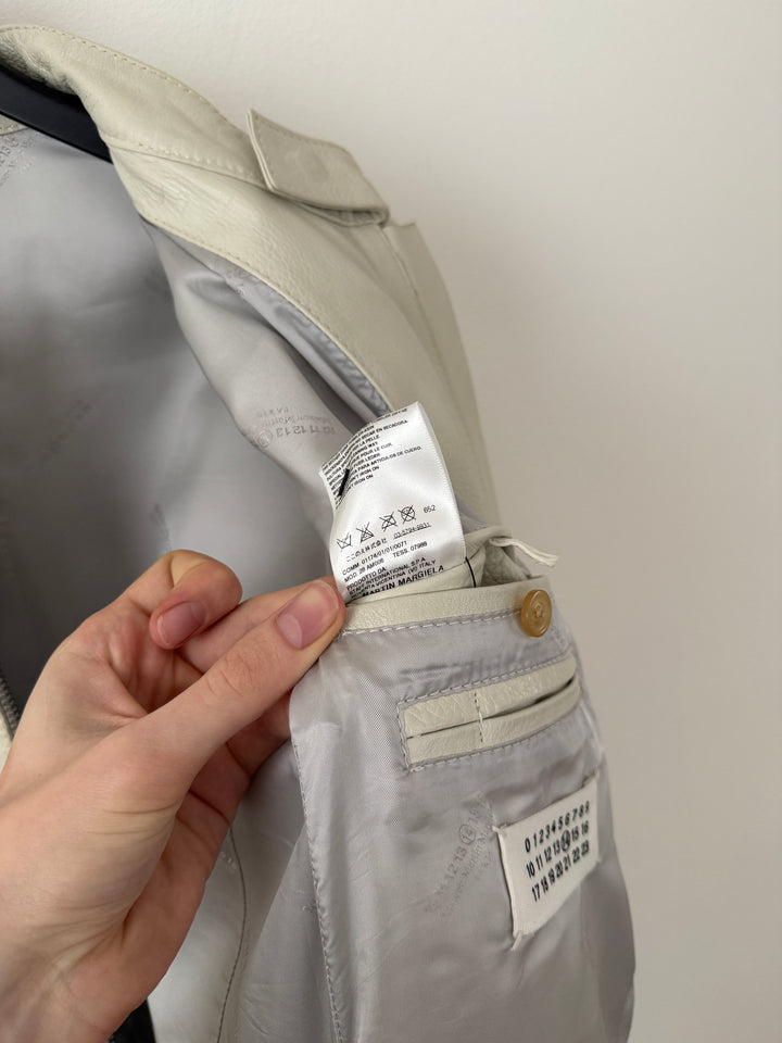 2007 5 Zip Leather Moto Jacket