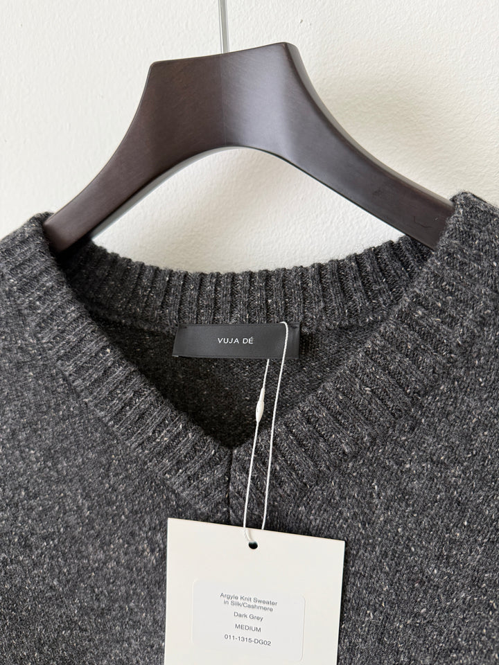Argyle Knit Sweater