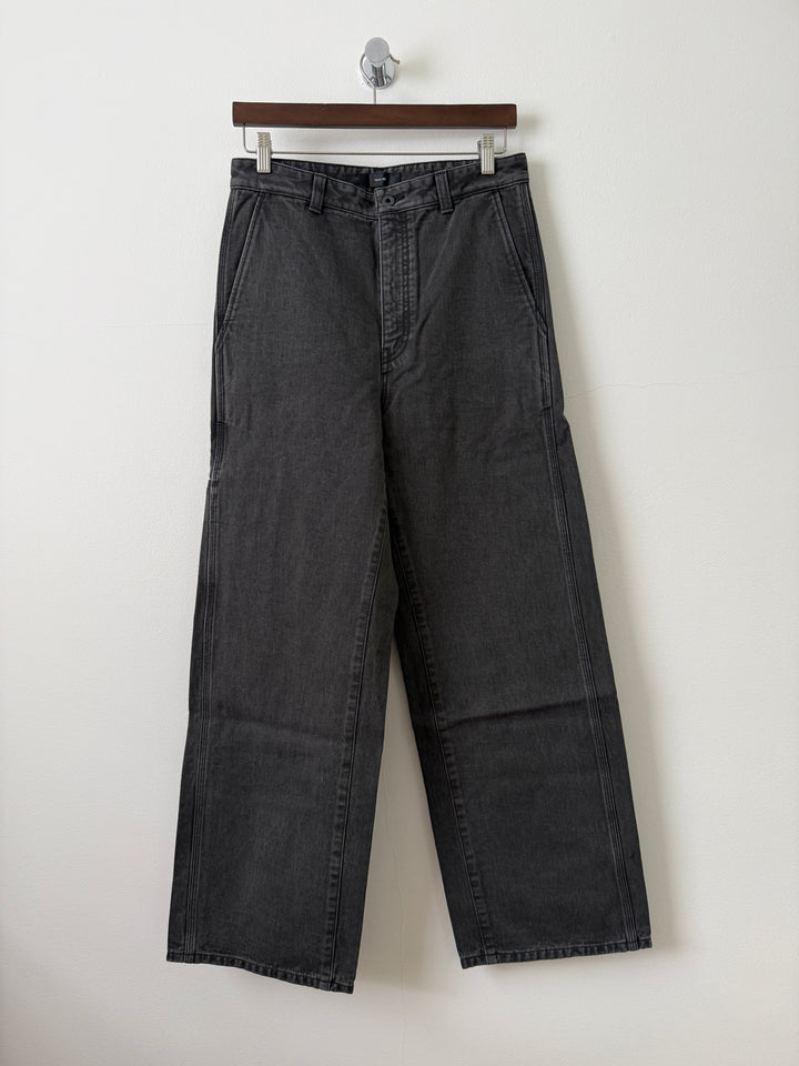 Rope-Dyed Pants in Cotton