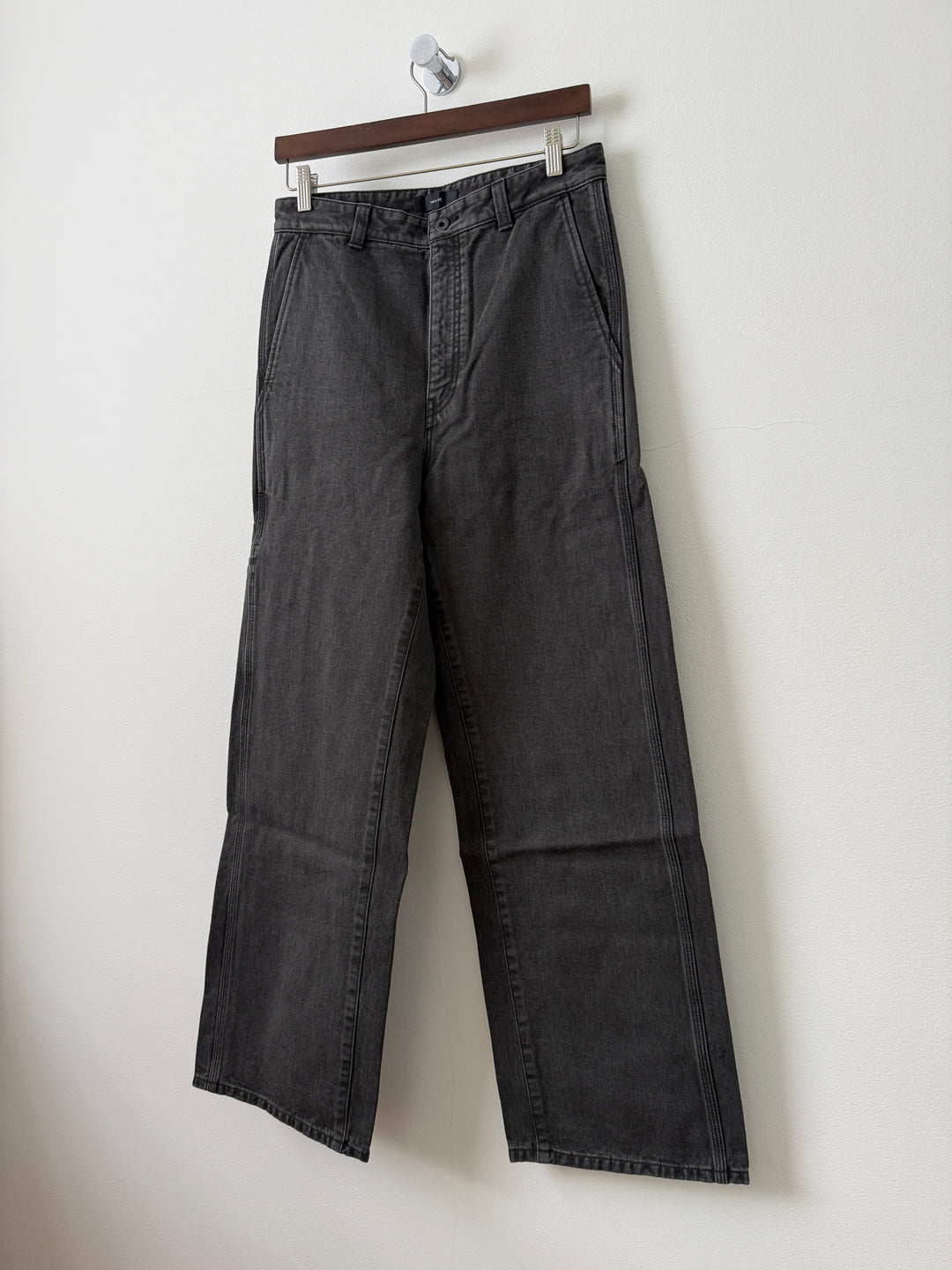 Rope-Dyed Pants in Cotton