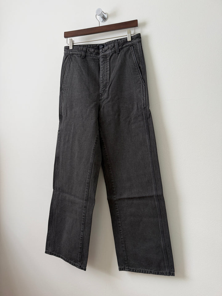 Rope-Dyed Pants in Cotton