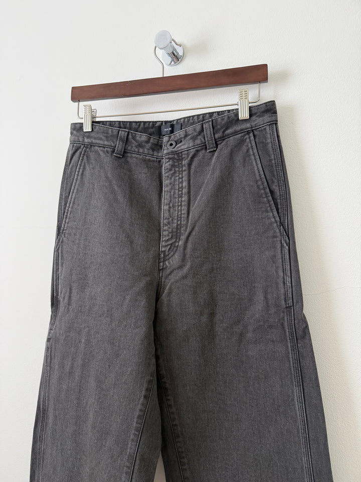 Rope-Dyed Pants in Cotton