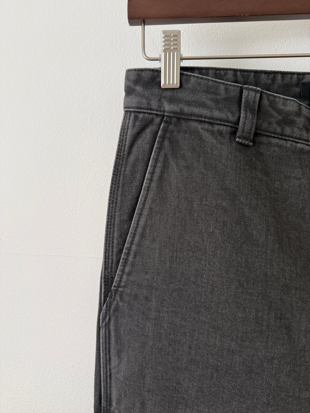 Rope-Dyed Pants in Cotton