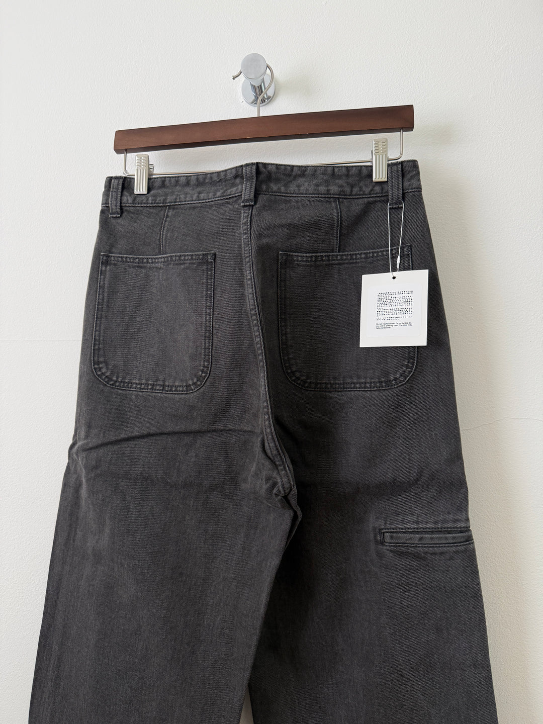Rope-Dyed Pants in Cotton