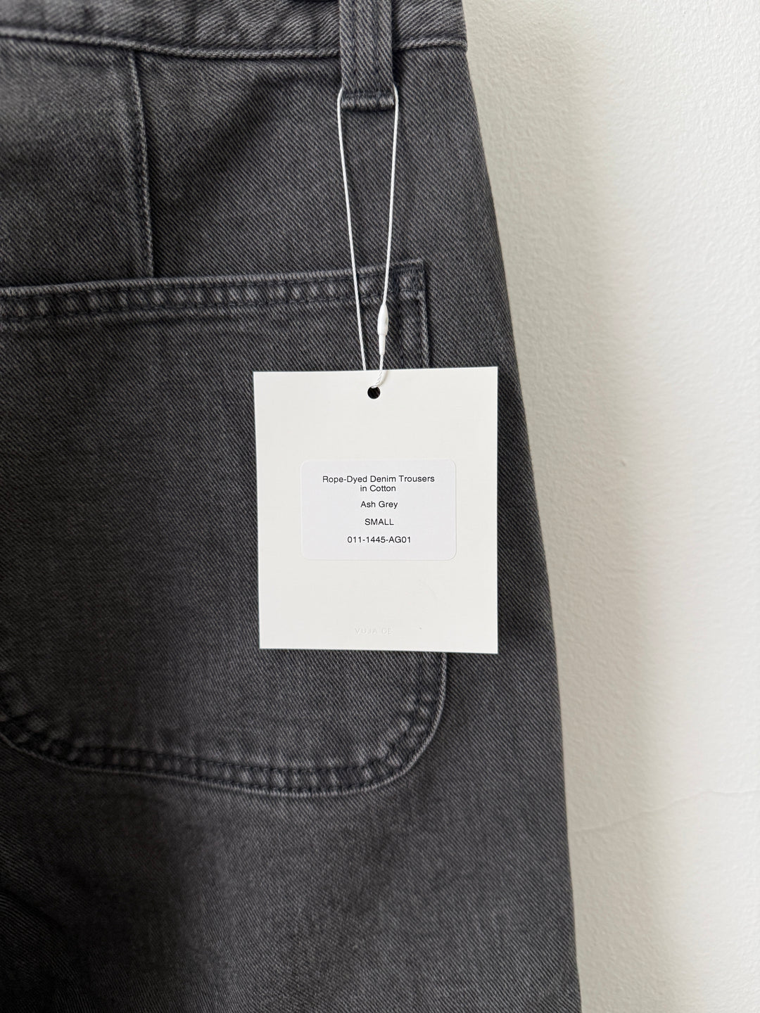 Rope-Dyed Pants in Cotton