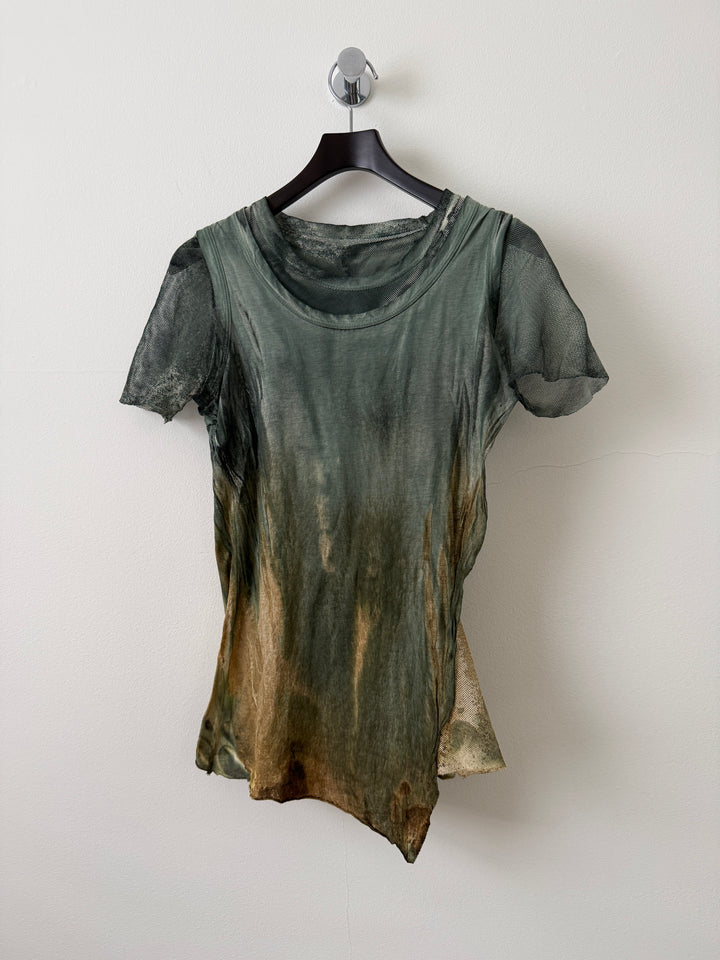 Mesh Layered T-Shirt