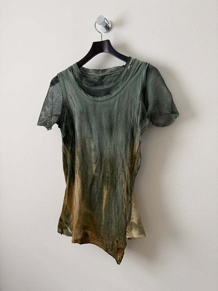 Mesh Layered T-Shirt