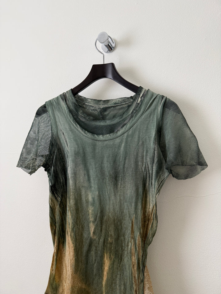 Mesh Layered T-Shirt