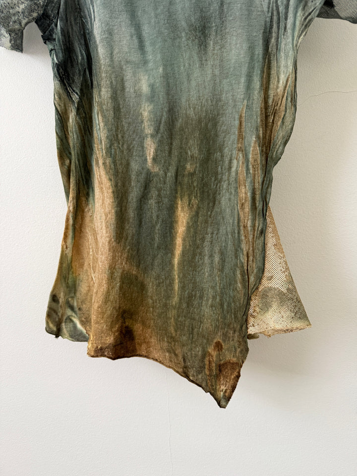 Mesh Layered T-Shirt