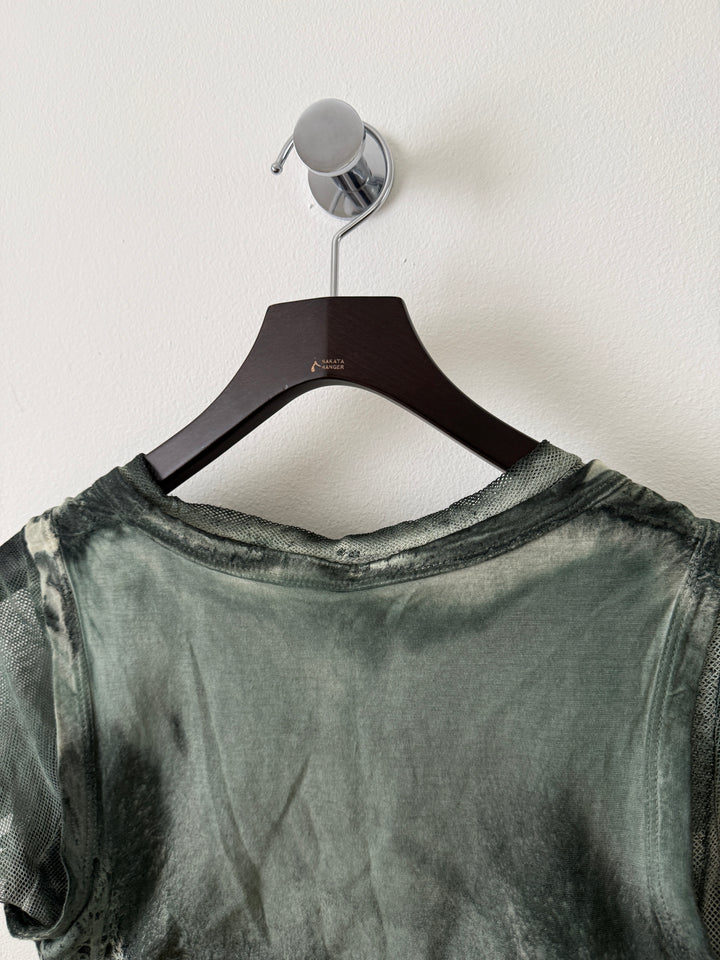Mesh Layered T-Shirt