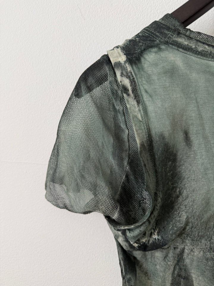 Mesh Layered T-Shirt