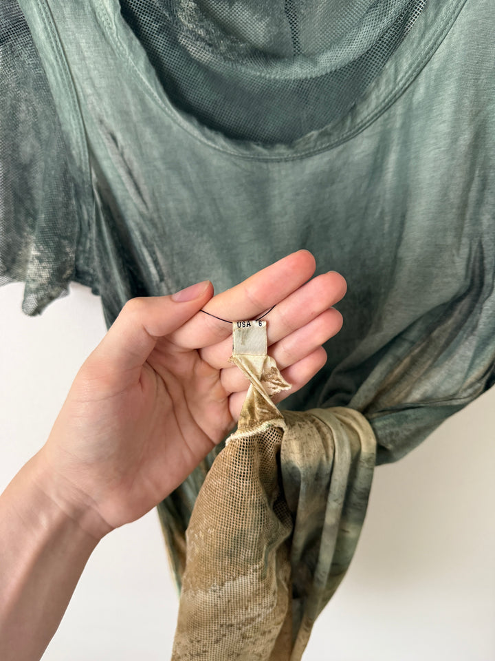 Mesh Layered T-Shirt