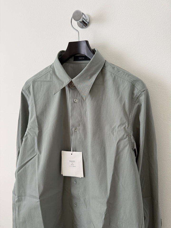 Double Cuff Shirt in Cotton/Nylon