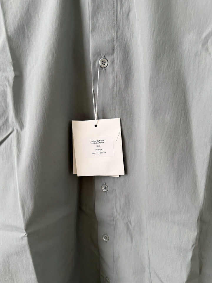 Double Cuff Shirt in Cotton/Nylon