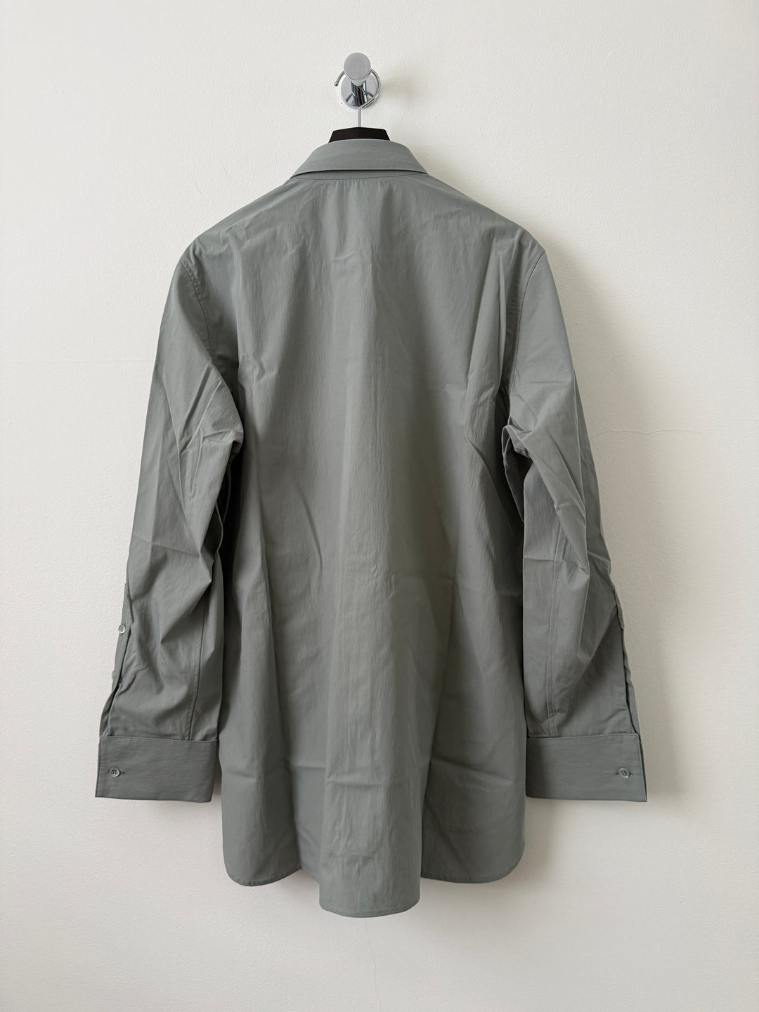 Double Cuff Shirt in Cotton/Nylon