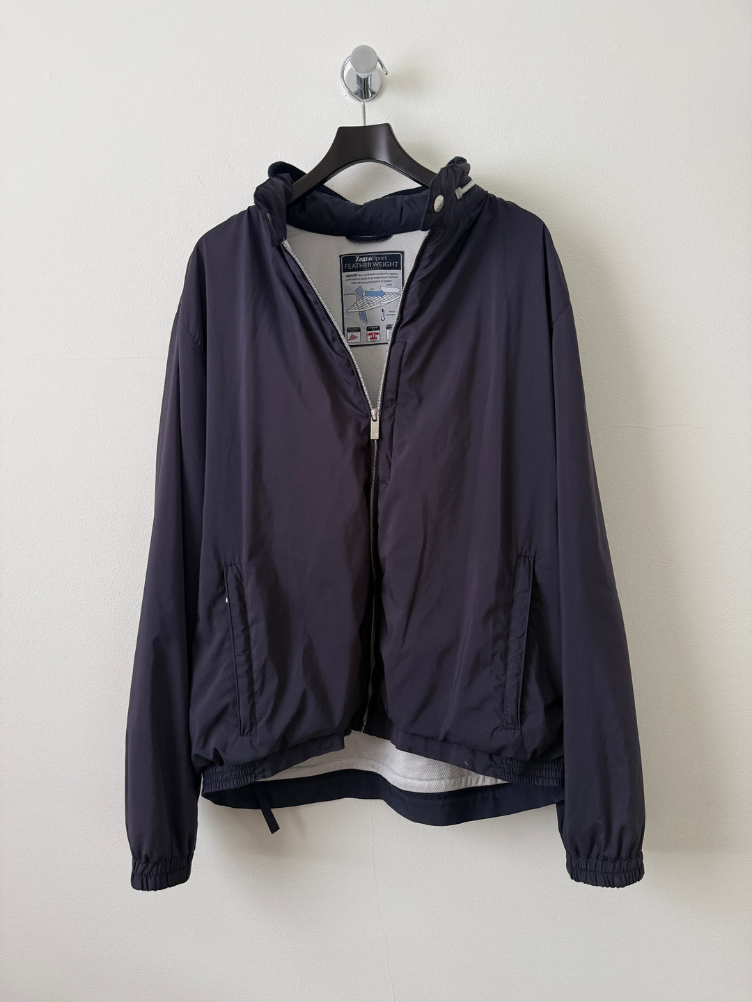 Sport Featherweight Packable Windbreaker Zip Up Jacket