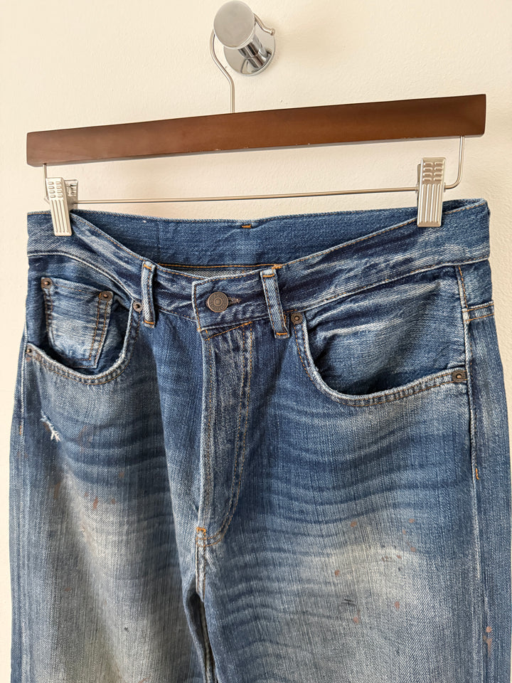 2021M Mid Blue Trafalgar Jeans