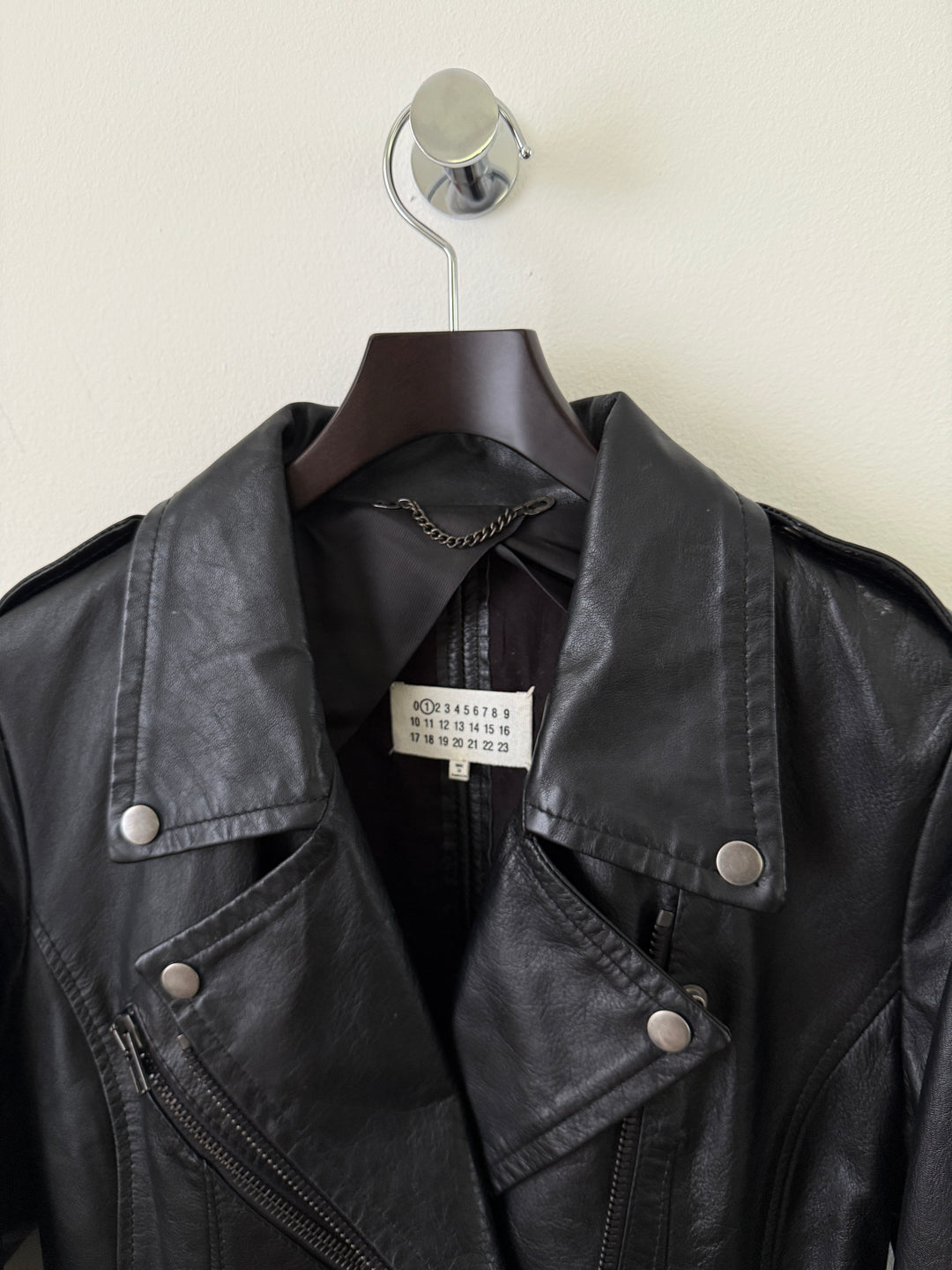 2013 Calf Leather Biker Jacket