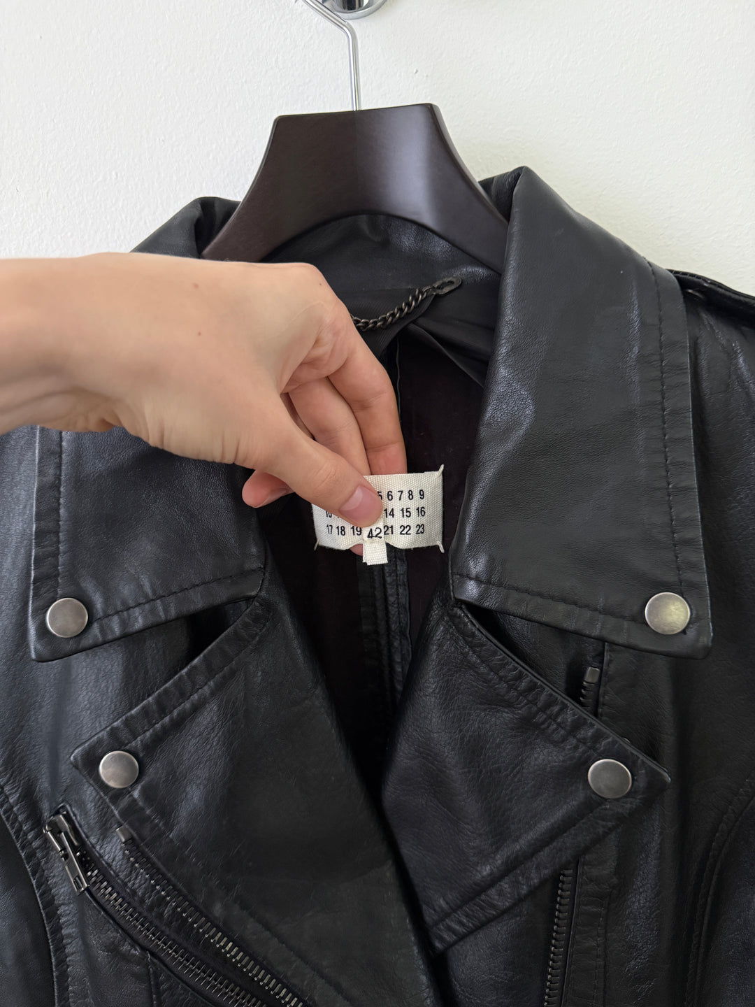 2013 Calf Leather Biker Jacket