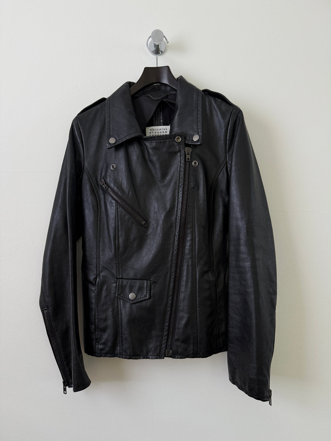 2013 Calf Leather Biker Jacket