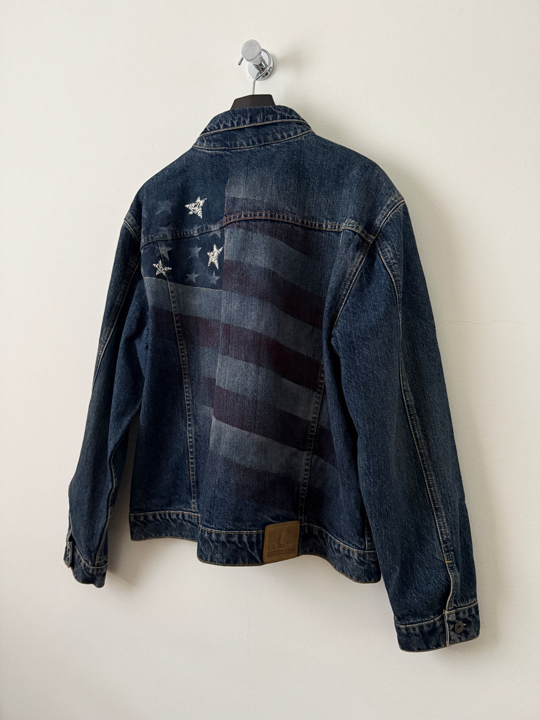 American Flag Denim Jacket