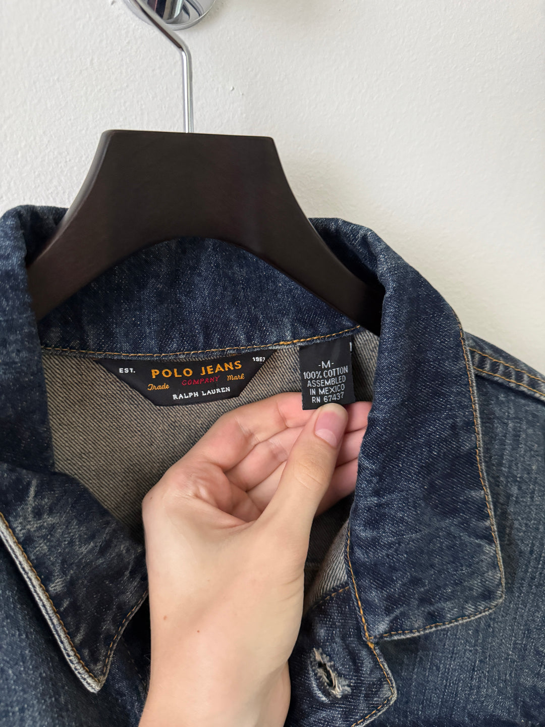 American Flag Denim Jacket