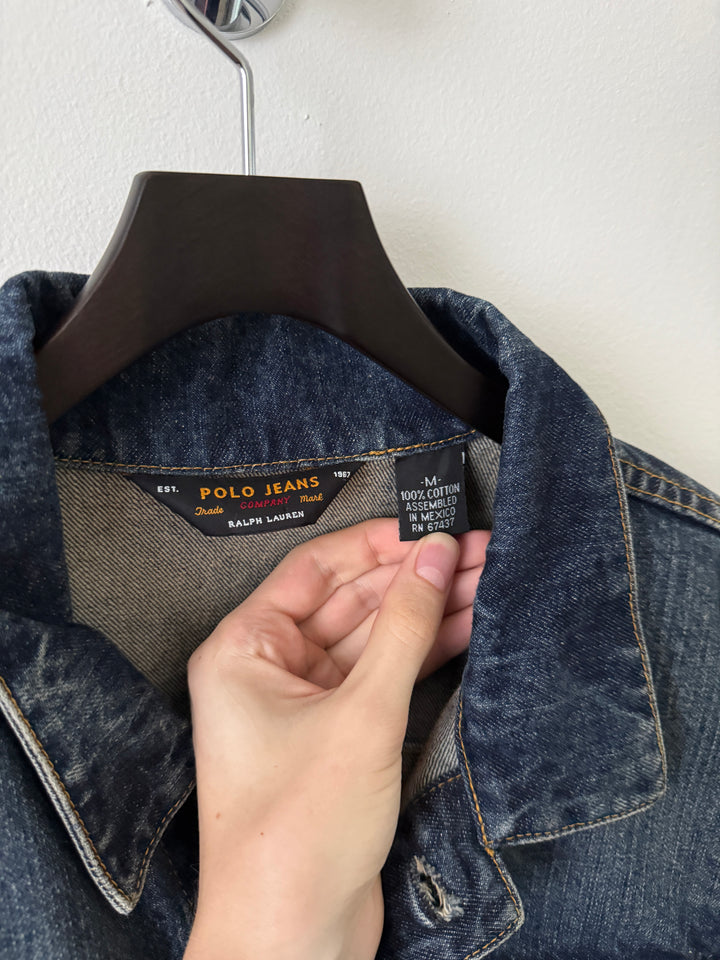 American Flag Denim Jacket