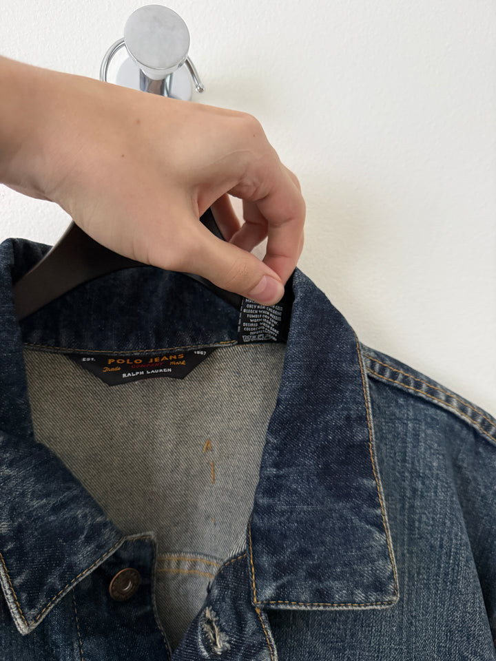 American Flag Denim Jacket