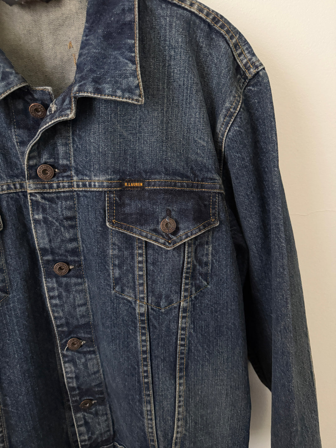 American Flag Denim Jacket
